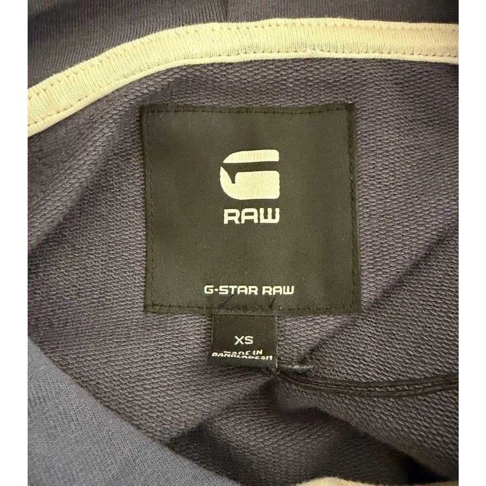 G-Star RAW Sobiru Hoodie Sweat Dress XS NWT Colorblock Short Sleeve Streetwear - Picture 8 of 16